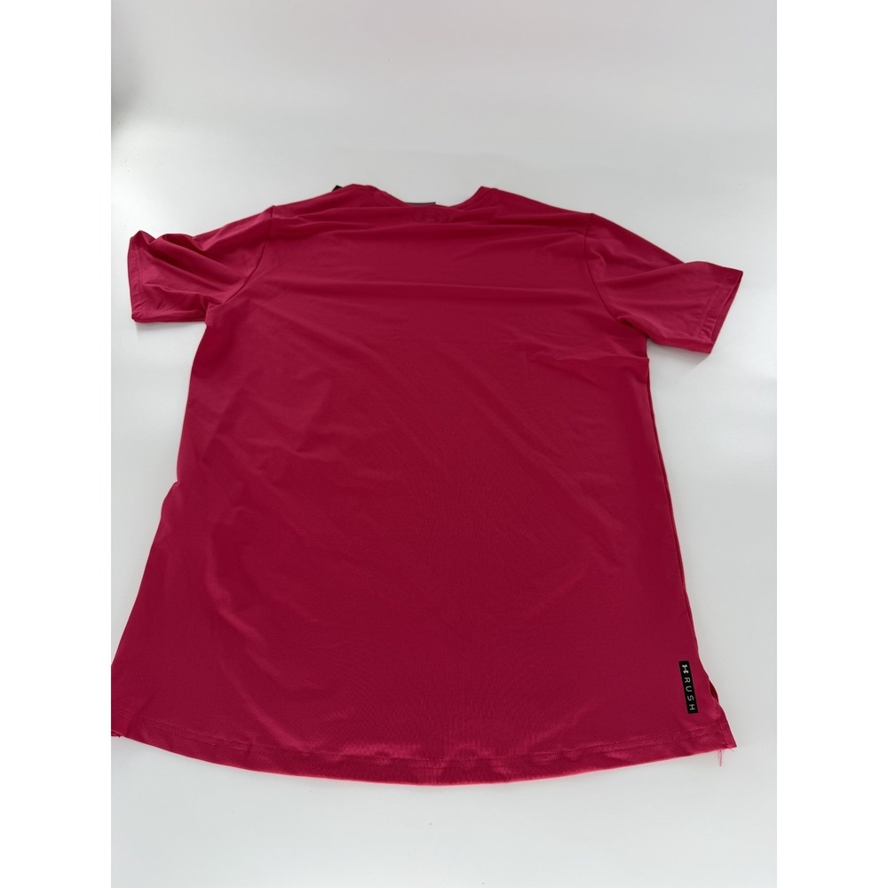Under Armour Mens Vanish Rush Energy Shirt SZ S Shaded Fuchsia 1383973-681 NEW - Picture 7 of 9